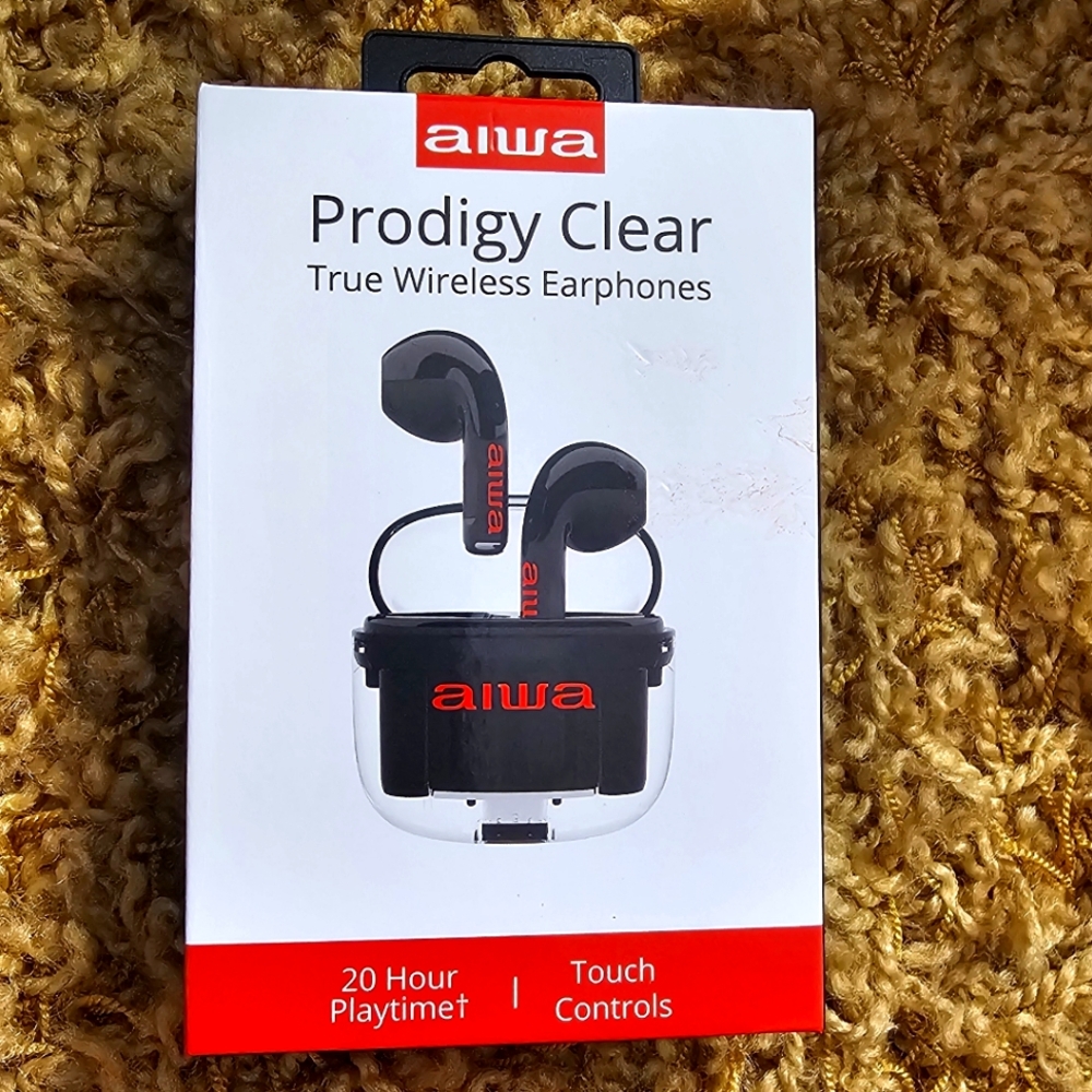 AIWA PRODIGY CLEAR TRUE WIRELESS EARPHONES
